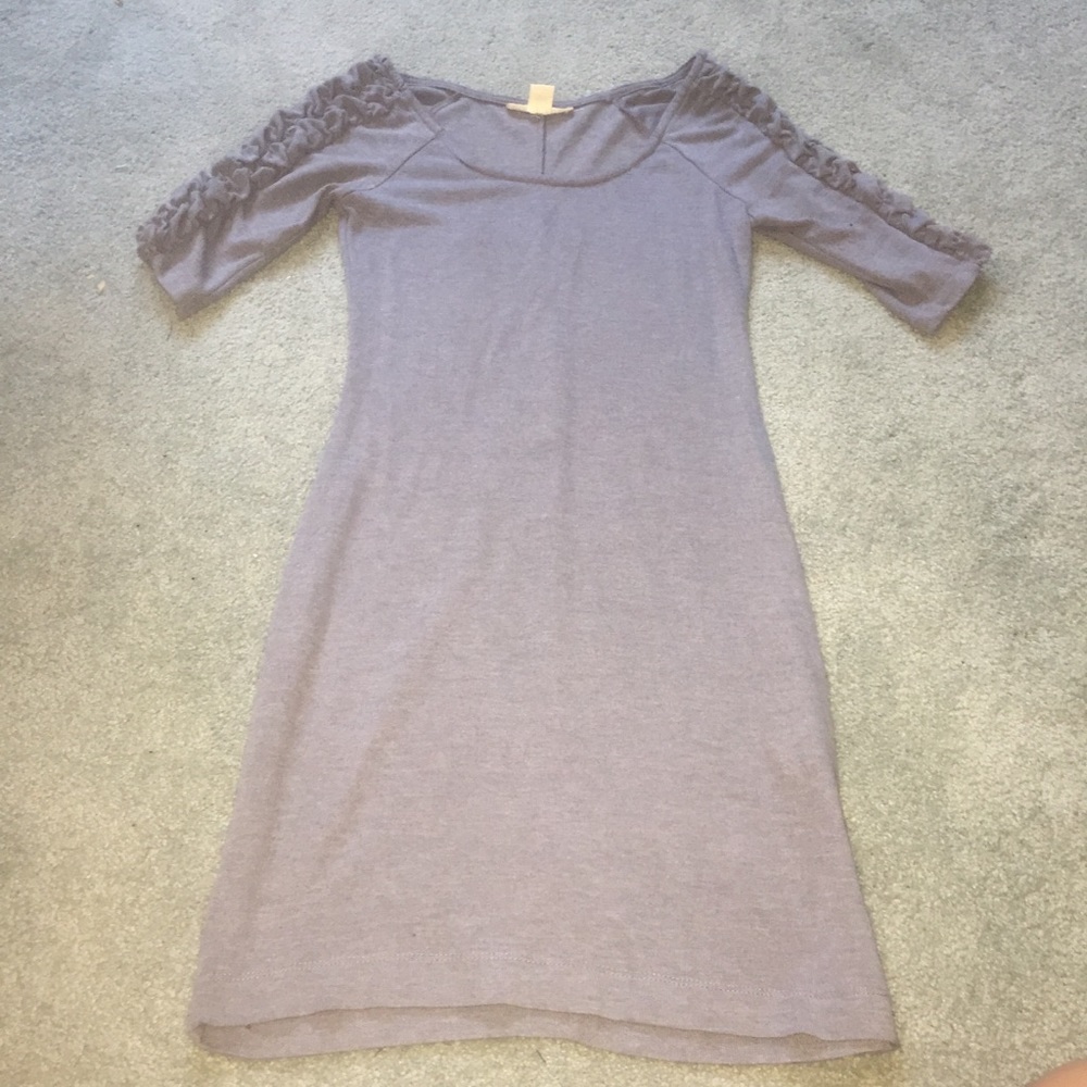 tight gray dress